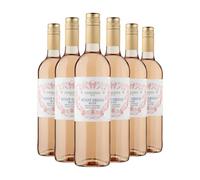 Casalinga Pinot Grigio Blush DOC 11% ABV | 6 x 75cl Italian Rosé Wine | Vegan Friendly | Pale Blush Pink | Fruity & Crisp | Serve Chilled | Ideal for Salads & Light Dishes