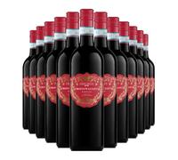 Casalinga | Vegan Organic Montepulciano Red Wine 12% ABV | 12 x 75cl | Shows blackberry and cherry, with a balanced finish for food pairing or relaxed serving.