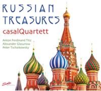CASALQUARTETT - RUSSIAN TREASURES - CD - G4z