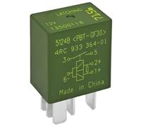 Casalytics 12VDC 5Pin Multi-Purpose Relay for Air Conditioning Fan, Automatic Operation, 30A Contact Rating, Surface Mount, Compatible with Cadillac, Chevrolet, GMC, Buick Vehicles