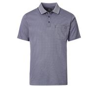 CASAMODA Men's Polo Shirt Plain Breast Pocket, 105 Blue, L