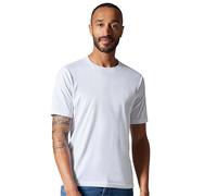 CASAMODA Men's T-Shirt Half Sleeve Double Pack 092500 Particularly Easy-care White - Uni (000), 4XL