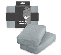 Casanero 12-Pack Silicone Scrubbing Sponges, Heavy-Duty, Non-Scratch | Reusable, Odor-Free, Multi-Purpose Cleaning for Dishes, Non-Stick, Countertops