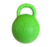 CasaNexa 9.84 Inch Rubber Horse Ball with Handle for Training | Food grade material, inflatable design, occlusal strength exercise, herding aid