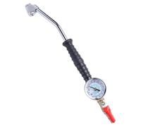 CasaNexa Air Tyre Pressure Inflator Gauge Tire Chuck, Professional Tire Inflation Adapter for Car Truck Motorcycle Bike, 220 PSI, 11.81 inch