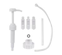 CasaNexa Lower Unit Gear Oil Pump Kit, Transmission Fluid Transfer Extractor Hand Pump with 3 Metal Adapters (3/8-16, M8) for Marine Boat Motor Maintenance