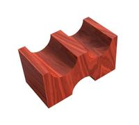 CasaNexa Speaker Cable Holder for 12-20mm Cables (0.5-0.8 inch) - Rosewood Riser Wire Support with Foot Pads