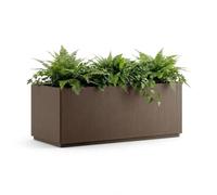 Flower pot Ethica brown plastic 80x36x36cm