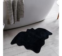Casasphere Bat Bathroom Rugs, Halloween Bath Mat Non-Slip Bath Rug Machine Washable Goth Rug, 31"×20" Small Area Rugs for Front Door Bedroom Kitchen（Black）