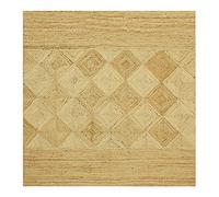 CASAVANI Area Rug 3x5 Kilim Rug Beige Braided Jute Rug Indoor Outdoor Rug Flatweave Rug High Traffic Area Lake House Bedroom Dining Room Living Room