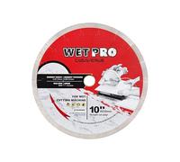 Casaverde 10"/250mm x 25.4mm x 2.0mm Continuous Rim Tile Cutting Diamond Disc for Wet Cutting Porcelain Tile & Marble