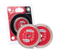 Casaverde 2 Pcs 3Inch Diamond Porcelain Saw Blades with 3/8" Arbor for Cutting Ceramic, Stone