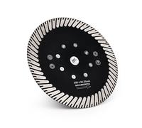 Casaverde 230mm Diamond Cutting Discs,Diamond Blade Cut & Grind for Granite Quartz Quartzite, with M14 Flange