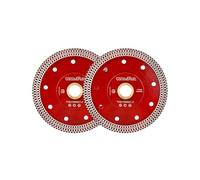Casaverde 2Pcs/Lot Diamond Cutting Discs 115 x 1.4 x 22.23mm for Granite Marble Ceramic Porcelain Tiles