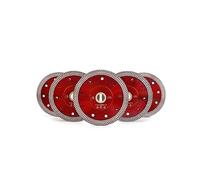 Casaverde 5Pcs/Lot 4.5" Super Thin Diamond Porcelain Saw Blade for Cutting Ceramic or Porcelain Tiles (4.5"-5pcs)…