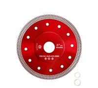 Casaverde 6" Tile Saw Blade,Diamond Cutting Disc 150mm x 25.4/22.23mm | Super Thin, for Angle Grinder,Fast & Clean Cut on Porcelain, Granite, Marble, Tiles, Stones, Bricks & Ceramics