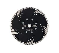 Casaverde Diamond Turbo Cutting Blade,230mm Cutting Disc with M14 Thread for Granite Marble Stone and Hard pavers