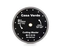 Casaverde Stone Diamond Blade 9",230mm Diamond Cutting Disc for Granite Marble Concrete Masonry Brick Stone