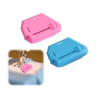Casbomy Magnetic Seam Guide, Pack of 2 Magnetic Seam Guide Sewing Machines for Accessories, with Wire Remover and Scale for Polygonal Magnet, Sewing Machine for Precise Sewing