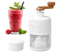 Casbomy Manual Ice Maker, Shaved Ice Maker, Snow Cone Machine, Make Ice Cream, Cocktail Broken Ice Machine, Portable Ice Breaker for Home, Applicable Parties, Bars and Restaurants
