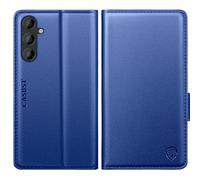 CASBST for Samsung Galaxy A25 5G Case, Kickstand Flip Leather Wallet Book Case with Card Slots Shockproof Magnetic Closure Protective Phone Case Cover Compatible with Samsung A25 - Royal Blue