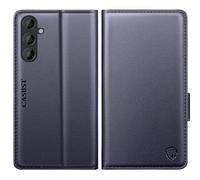 CASBST for Samsung Galaxy A35 5G Case, Kickstand Flip Leather Wallet Book Case with Card Slots Shockproof Magnetic Closure Protective Phone Case Cover Compatible with Samsung A35 - Blue