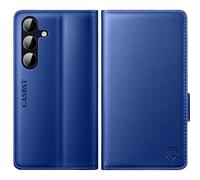 CASBST for Samsung Galaxy A54 Case, Kickstand Flip Leather Wallet Book Case with Card Slots Shockproof Magnetic Closure Protective Phone Case Cover Compatible with Samsung A54 - Royal Blue