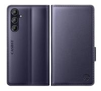 CASBST for Samsung Galaxy A55 5G Case, Kickstand Flip Leather Wallet Book Case with Card Slots Shockproof Magnetic Closure Protective Phone Case Cover Compatible with Samsung A55 - Blue