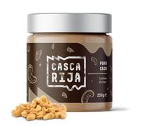 CASCA RIJA: Cashew Butter 250g | 99,8% Roasted Cashews + 0,01% Ground Cinnamon + 0,01% Powdered Ginger | 100% Natural & Creamy, Without Cashew Pieces, Vegan