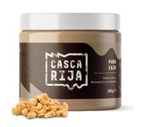 CASCA RIJA: Cashew Butter 500g | 99,8% Roasted Cashews + 0,01% Ground Cinnamon + 0,01% Powdered Ginger | 100% Natural & Creamy, Without Cashew Pieces, Vegan