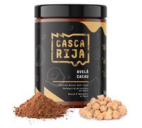 CASCA RIJA: Cocoa Hazelnut Butter 1 kg | 84,8% Roasted Hazelnuts | No Added Sugar | Creamy Without Pieces of Hazelnuts, Vegetarian
