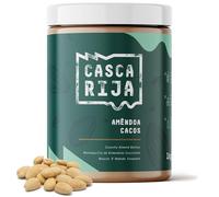 CASCA RIJA: Crunchy Almond Butter 1 kg | 99,8% Roasted Almonds + 0,01% Ground Cinnamon + 0,01% Powdered Ginger | 100% Natural & Crunchy With Roasted Almond Pieces, Vegan