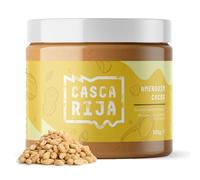 CASCA RIJA: Crunchy Peanut Butter 500g | 99,8% Roasted Peanuts + 0,01% Ground Cinnamon + 0,01% Powdered Ginger | 100% Natural & Crunchy With Roasted Peanut Pieces, Vegan