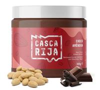 CASCA RIJA: Dark Chocolate Almond Butter 500g | 89,8% Roasted Almonds + 10% Dark Chocolate + 0,01% Ground Cinnamon + 0,01% Powdered Ginger | 100% Creamy, Vegetarian