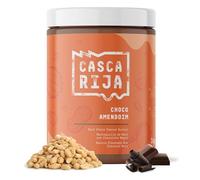 CASCA RIJA: Dark Chocolate Peanut Butter 1 kg | 89,8% Roasted Peanuts + 10% Dark Chocolate + 0,01% Ground Cinnamon + 0,01% Powdered Ginger | 100% Creamy, Vegan