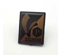 Cascade Emblem Compatible with Vespa and Piaggio 3D Sticker Gel GT GTS GTV LX LXV S 946 Scooter Logo