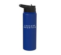 Cascade Mountain Souvenirs/Cascade Mountain Ski Resort Stainless Steel Insulated Water Bottle