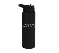 Cascade Mountain Souvenirs/Cascade Mountain Ski Resort Stainless Steel Insulated Water Bottle