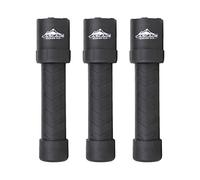 Cascade Mountain Tech 1000-Lumen IPX8 Waterproof LED Flashlight with 3 Light Modes for Outdoor and Emergency Use - 3 Pack