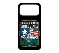Cascade Range United States Flag Mountain Travel Art Case for iPhone 17 Pro Max
