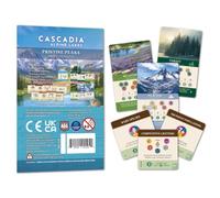 Cascadia: Alpine Lakes Pristine Peaks Mini Expansion, New Scoring Options | 1-4 Players, Ages 10+, 45 Mins, New Ways to Pay that Create New Spatial Challenges and Add Completely New Gameplay Elements