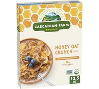 Cascadian Farm Cereal Hny Oat Crunch 13.5 Oz (Pack Of 10)
