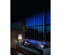Cascading Curtain Lights 240 LEDs 1.5x2m Waterfall Speed Control Indoor/Outdoor