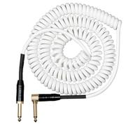 CASCHA Advanced Line Guitar Cable Curly, White, 6 m