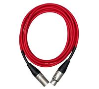 CASCHA Advanced Line Microphone Cable, Red, 15 m