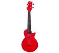 Cascha Carbon Fibre Set Red Concert Ukulele