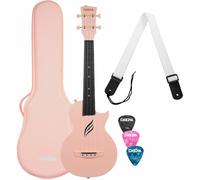 Cascha Carbon Fibre Set Pink Concert Ukulele