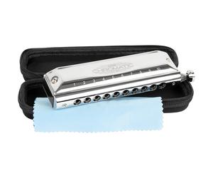 Cascha HH 2272 Chromatic 10-40 Blues Harmonica