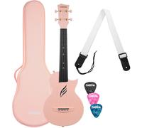 Cascha Carbon Fibre Set Concert Ukulele Pink