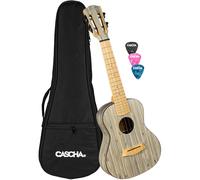 Cascha HH 2316 Bamboo Graphite Concert Ukulele Pack